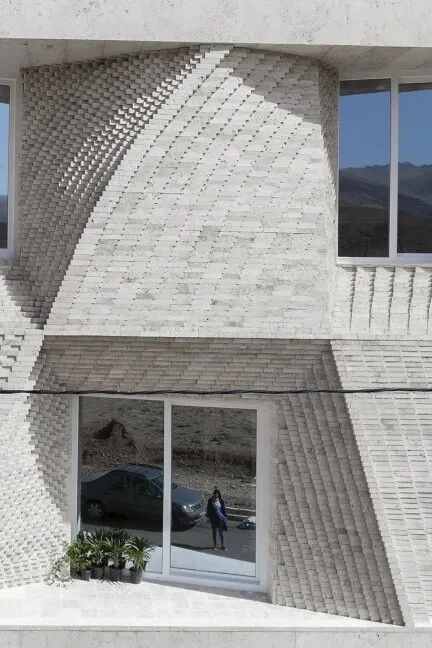 Beige and Grey Travertine Tiles for Wall Cladding Inner Decoration