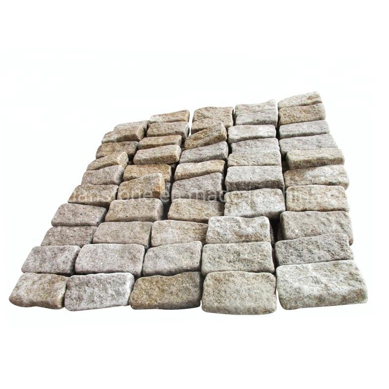 G682 Sunset Gold Granite Cobblestone/Paving Stone/ Concrete Pavers