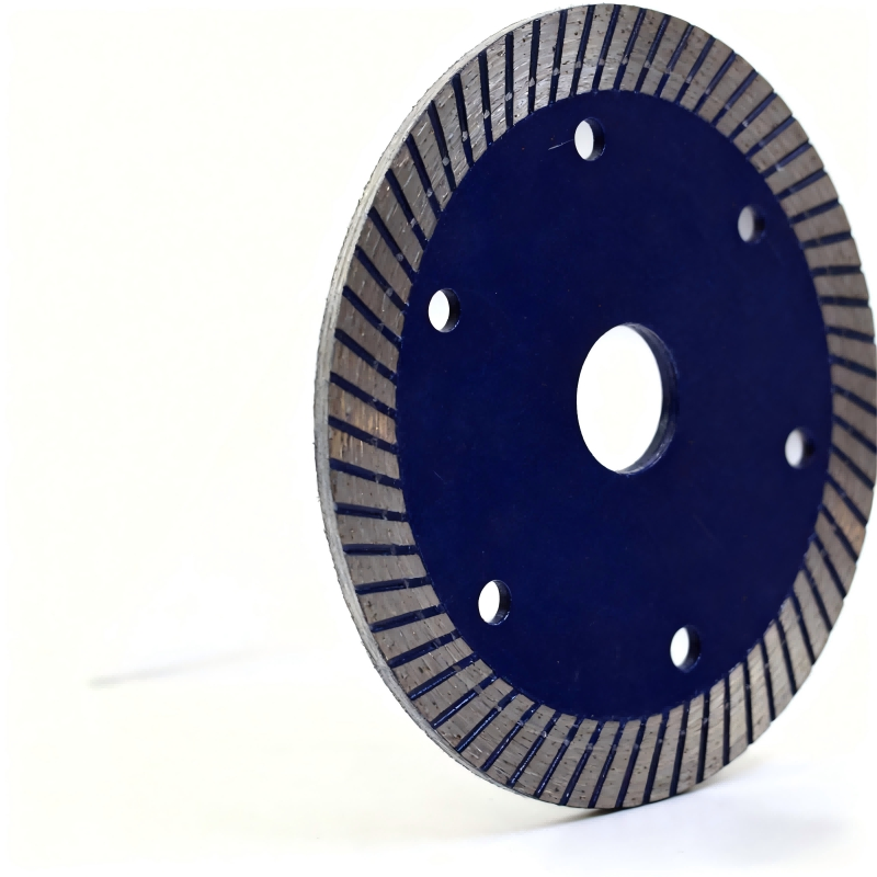 Durable Turbo Diamond Saw Blade - Dry Cutting, Limestone &amp; Concrete Block Chamfering/Cutting