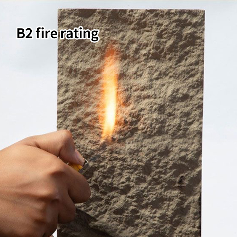 PU Stone 1200*3000 Panels for Container Homes and Modular Buildings