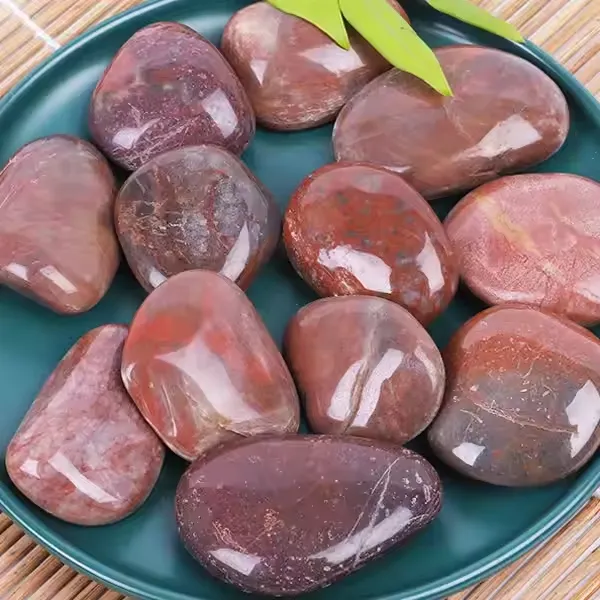 Polished Red Pebbles