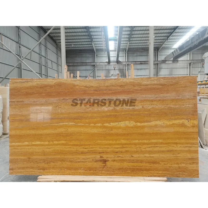 Natural Marble Stone Polished Honed Travertine 2