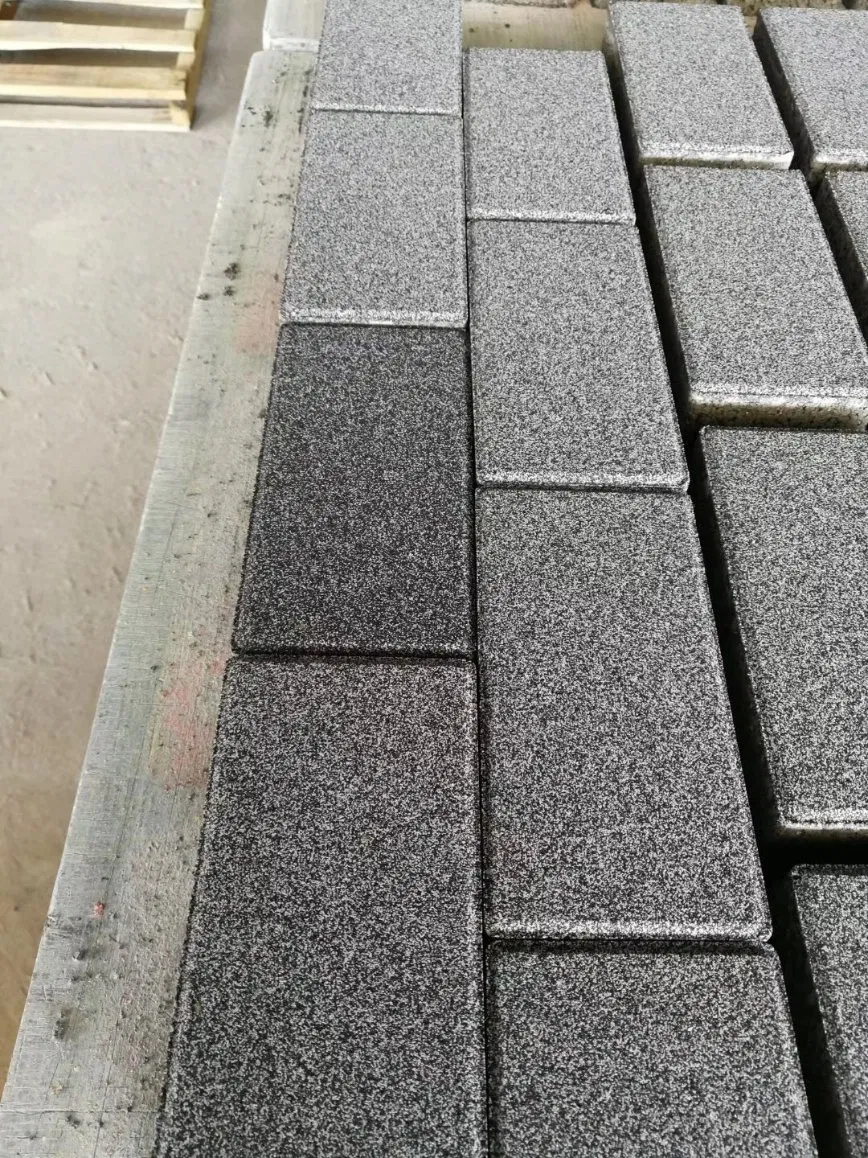 Natural Stone Cheap Concrete Paver Blocks Grey Color