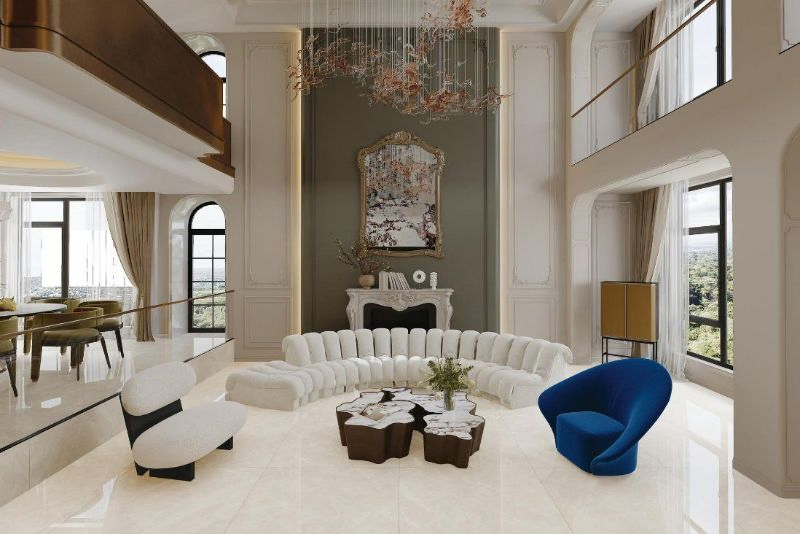 Natural Stone Marble Look Full Polished Glazed Big Slab Jade Onyx Stone for Wall