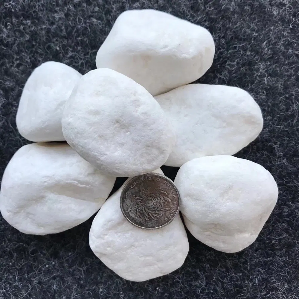 Natural Snow White Pebbles