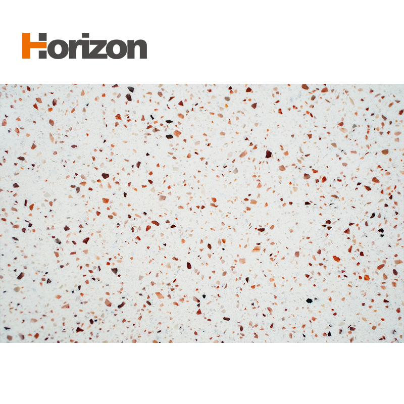 Calacatta Series Engineered Quartz Slab Semi-Precious Smoky Quartz Stone