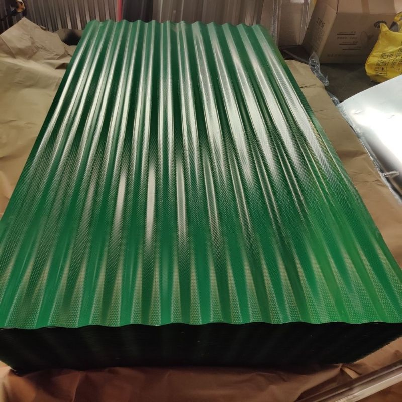 High Quality Corrugated Sheet Metal Cream Green Slate Metal Roof Steel Roof Sheets
