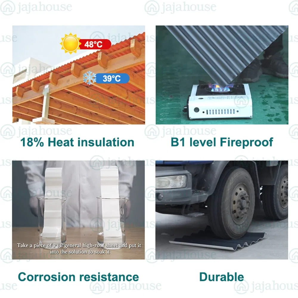 Manufacturer of PVC Roof Tile Corrugated Roof Coverings Synthetic Slate Roofing Sheet