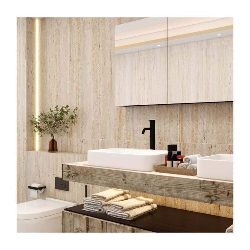 Mcm Modified Clay Material Composite Exterior Faux Veneer Interior Soft Travertine Flexible Artificial Stone Wall Cladding Panel