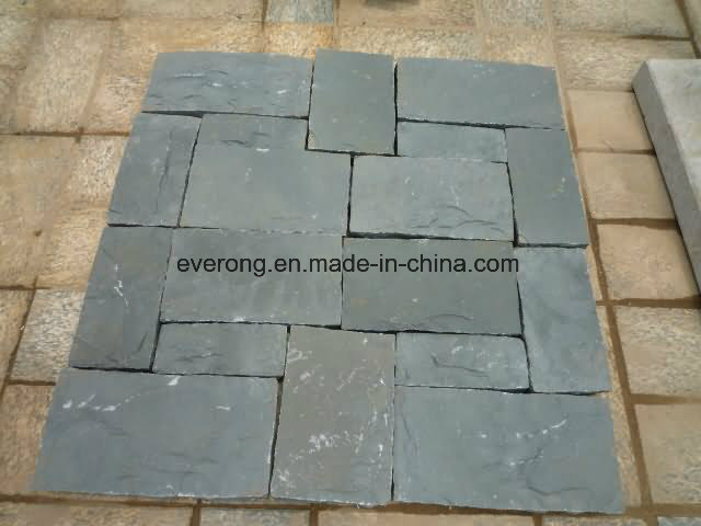 Grey /Black Basalt Cobblestone/ Paving/Pavers for Landscape /Garden/Yard
