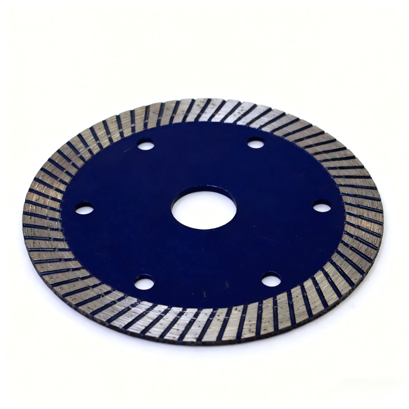 Durable Turbo Diamond Saw Blade - Dry Cutting, Limestone &amp; Concrete Block Chamfering/Cutting