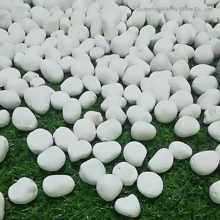 White Garden Landscape Pebbles