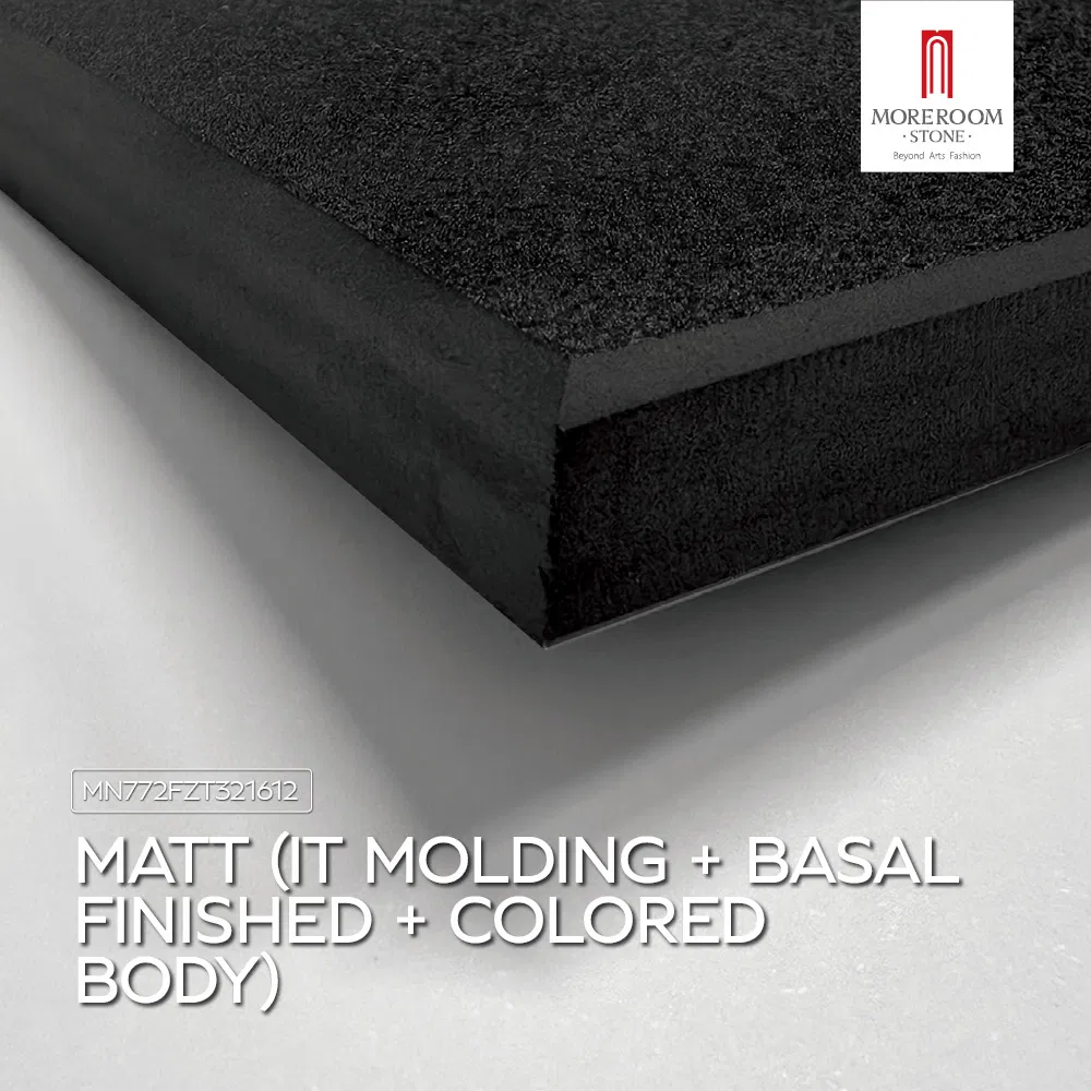 Glazed Polished Sintered Stone Black Marble Slabs for Luxury Villa Interior Flooring