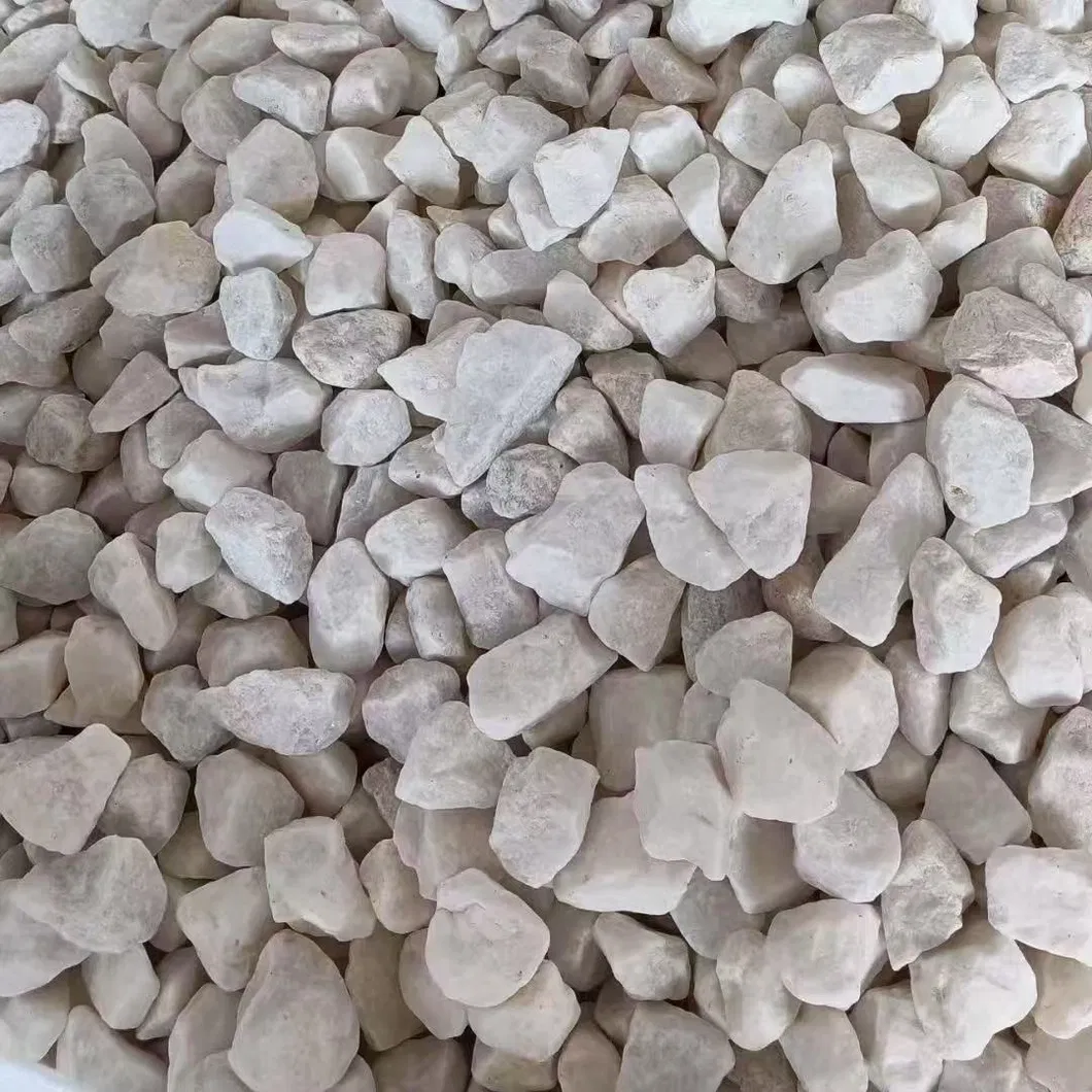 White Pebble Close-up