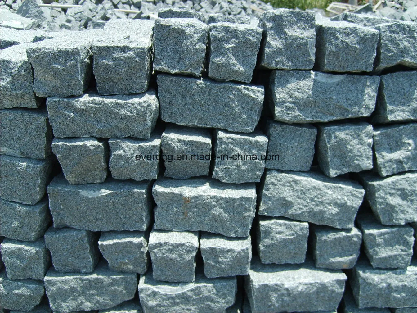 G603 Granite Cobblestone /Paving/Paver for Driveway, Patio, Garden, Landscape