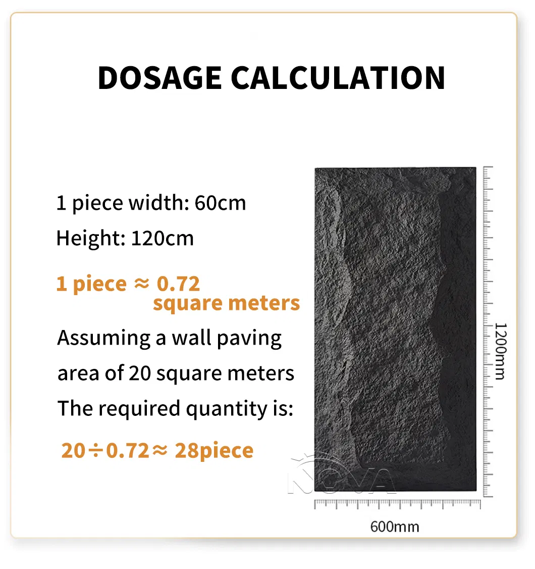 Decorative 3D Polyurethane Panel