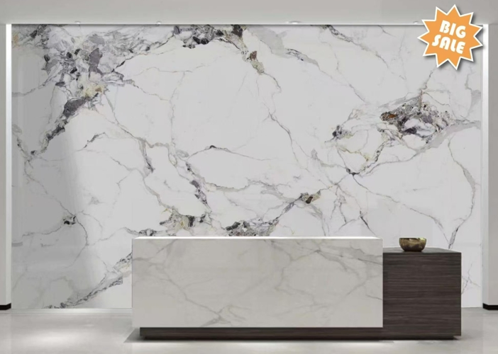 Artificial White Summer Elf Sintered Stone for Building Material