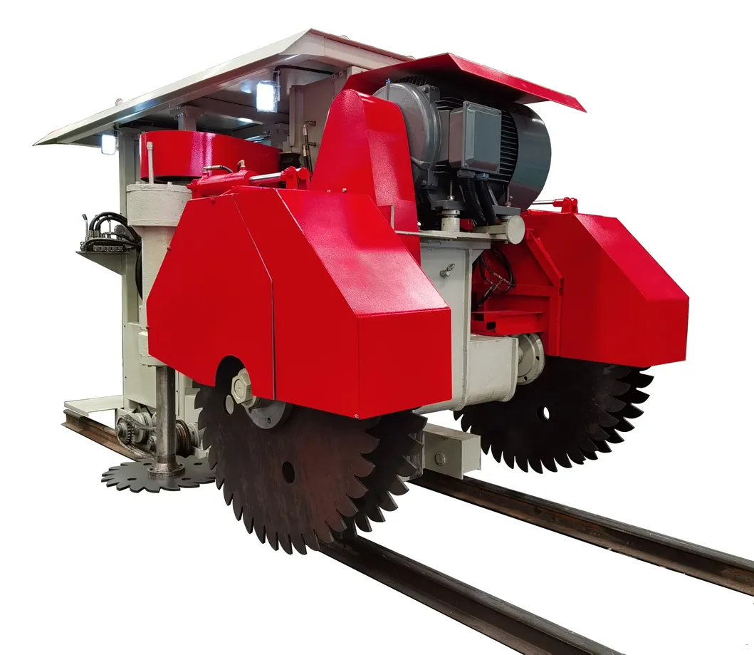 Sandstone Cutting Machine Operation