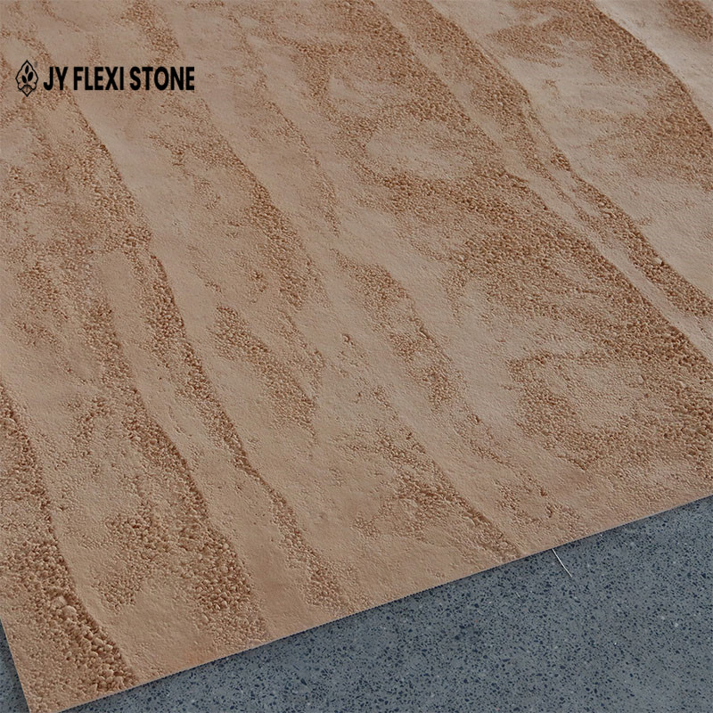 Wholesale Block-Shaped Layering Touch Is Cold Hard and Roughrough Flexistone Rammed Earth