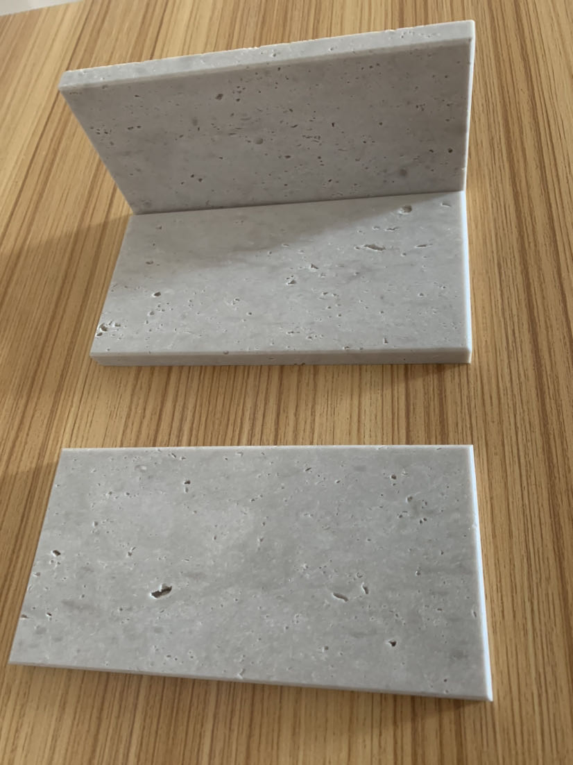 The Hardest Nature White Travertine 80X80X1cm Tile