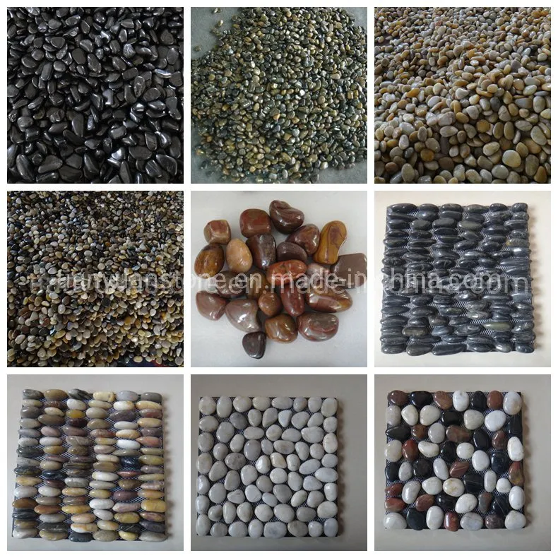 Engraved Pebbles Display