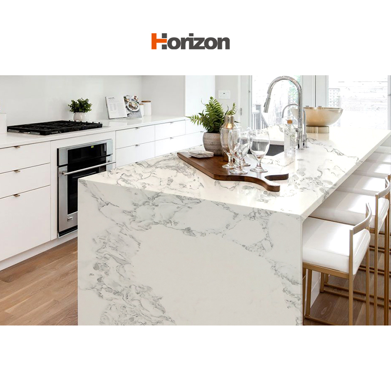 Engineered Faux Quartz Slab Quality Stone Quartz Stone