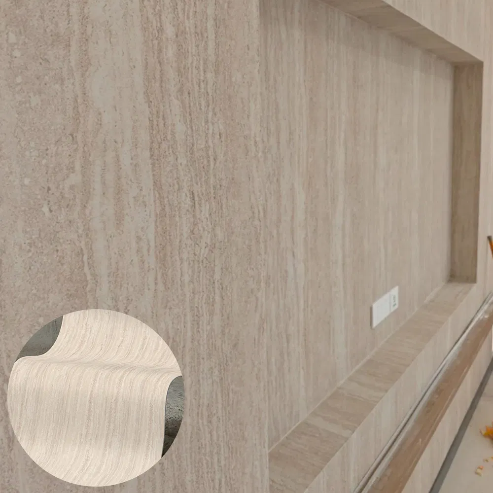 Flexible Sandstone Look Panels for Exterior Column with Reinforced Fiberglass Mesh Backing