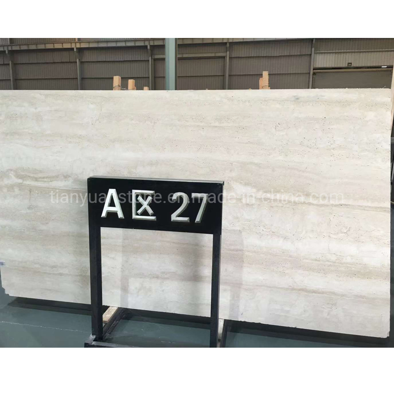 China Navona White Travertine Floor &amp; Wall Tile for Interior &amp; Exterior Facade Wall Cladding