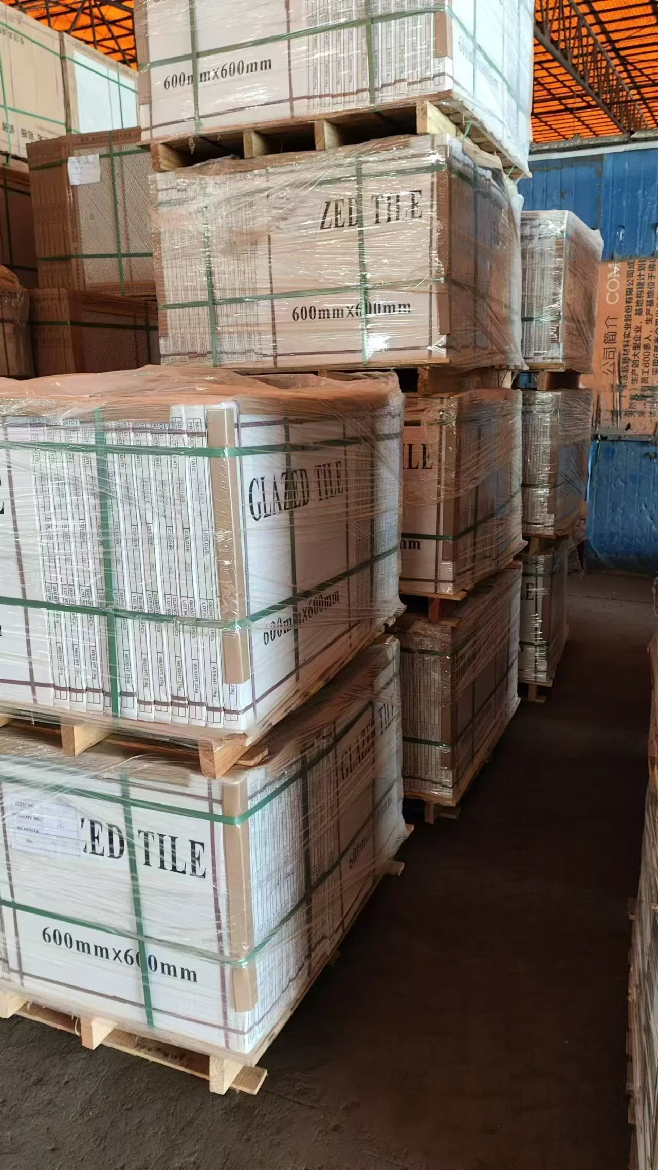 Modern Marble Design 600 X 600mm High Quality Porcelain Polished Glazed Floor Tile