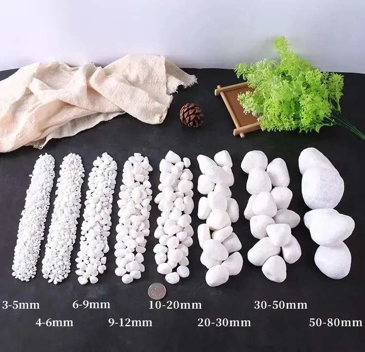 White Quartz Pebbles