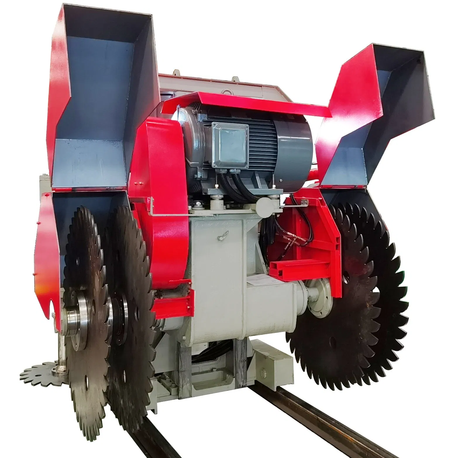 2026 Advanced Hualong Hkss-1400 - Rail-Powered Quarry Saw for Sandstone, Limestone, and Laterite Block Processing