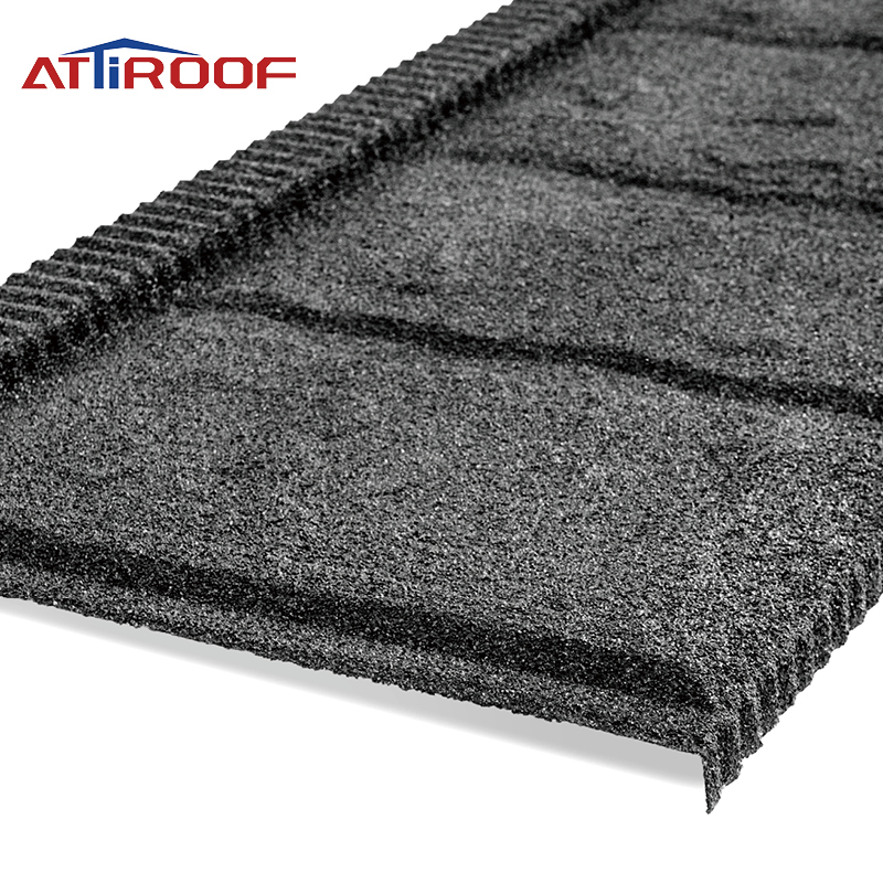 Corrosion-Resistant Slate Style Stone Coated Roof Sheet, Long-Lasting Aesthetic