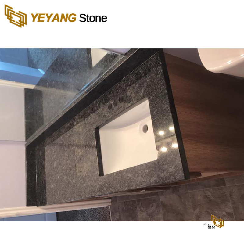 Polished/Honed/Leathered Black Galaxy Granite for Kitchen/Bathroom/Vanitytop/Countertop Granite Stone/Slab/Tile SGS Certified Factory/Supplier