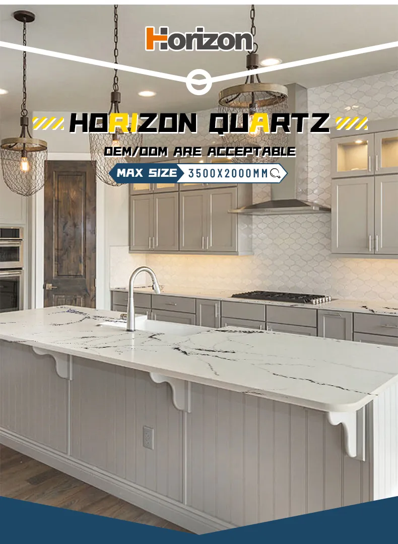 Quartz Stone Kitchen Surface