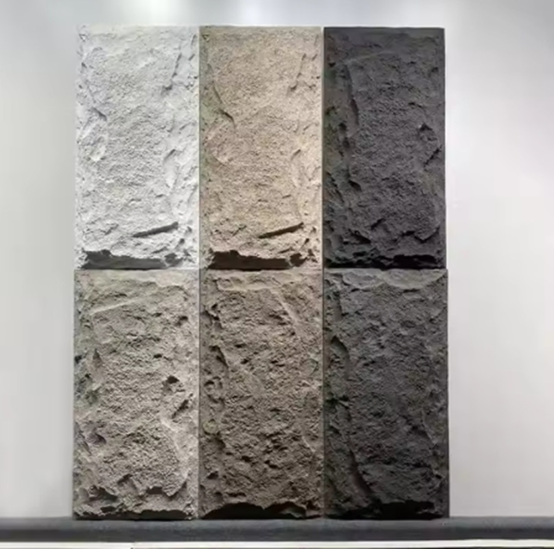 Decorative PU Faux Stone Panels Flexible Artificial Veneer PU Stone Wall Panel