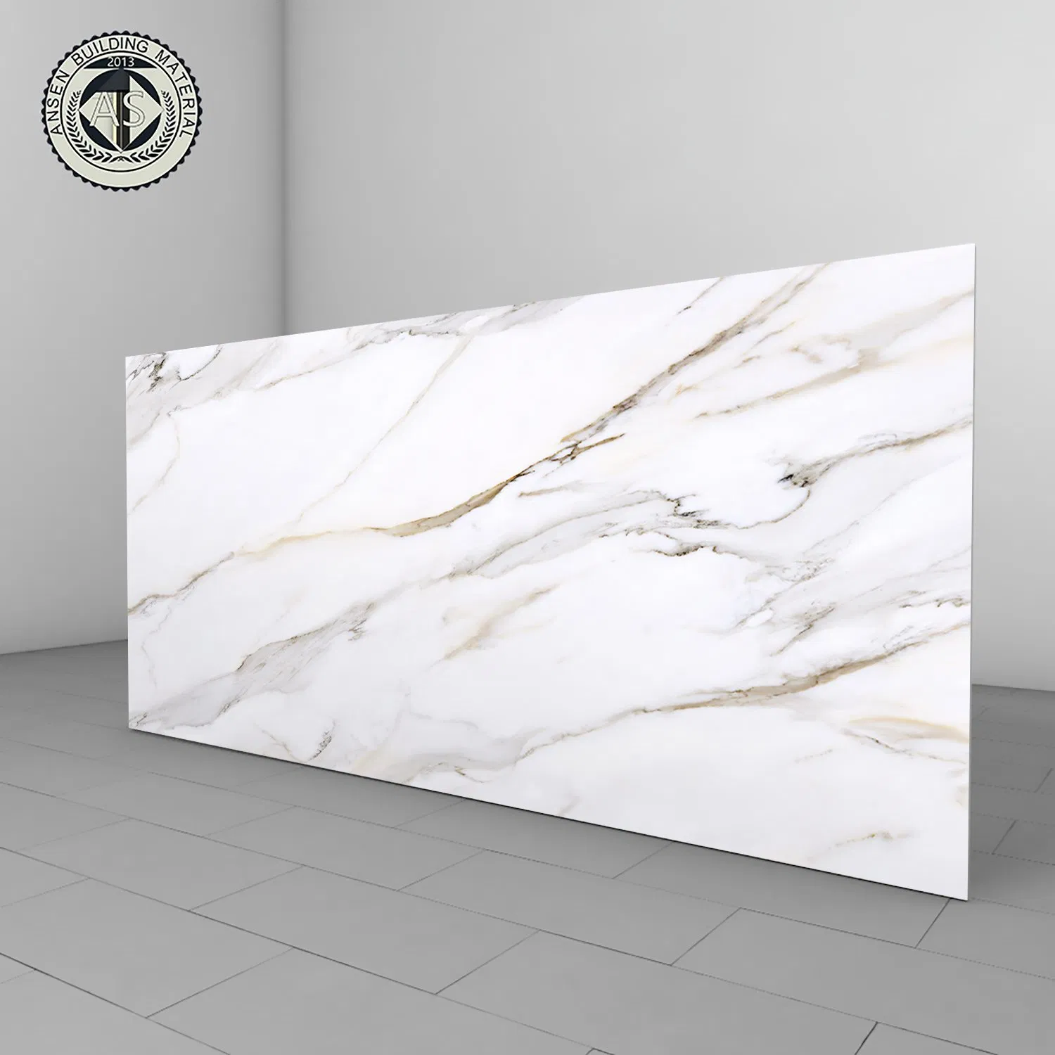 Solid Surface Cartier Gold Cut to Size Porcelain Slab 6/12mm Thickness Sintered Stone for Wall and Floor