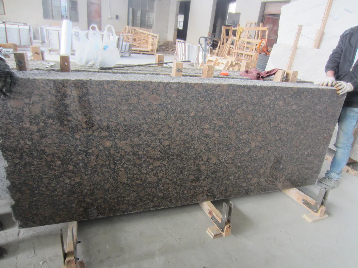 Polished Brown Granite Baltic Brown Granite for Floor Wall Outdoor Slabs Tiles Countertops Stairs Sills Column Pavers
