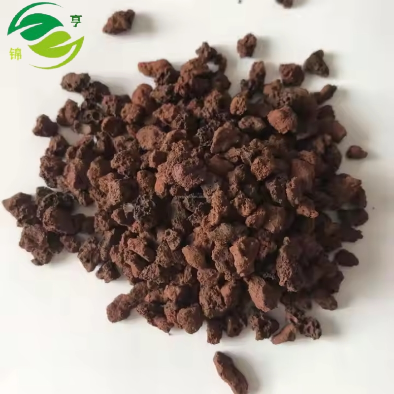 EXW Wholesale Price Red and Black Volcanic / Basalt / Lava Rock / Pumica Stone for Sale Volcanic Lava Stones for Plant Round