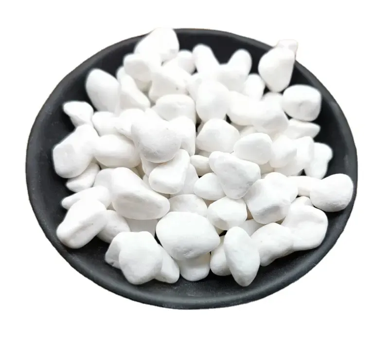 Natural Snow White Pebbles
