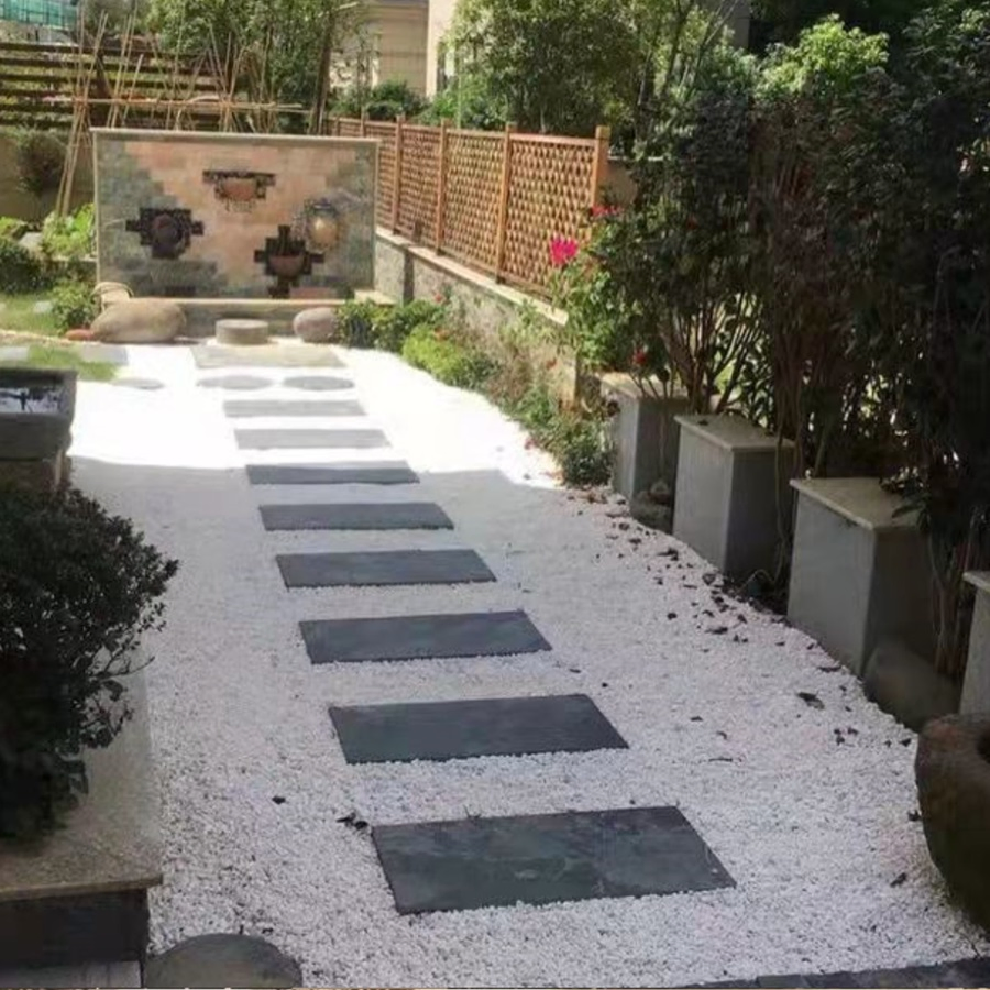 Natural Snow White Pebbles Stone for Decorative Rocks