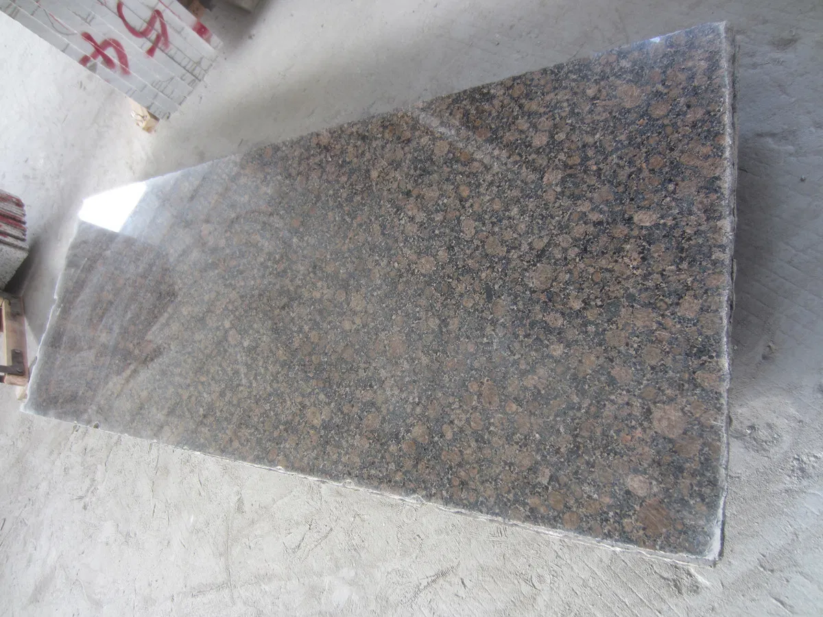 Polished Brown Granite Baltic Brown Granite for Floor Wall Outdoor Slabs Tiles Countertops Stairs Sills Column Pavers