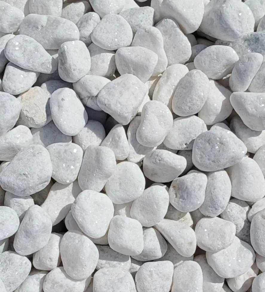 Top Quality White Pebble-Stone for Garden Landscape Decoration Outdoor Gravel Pebble Stone