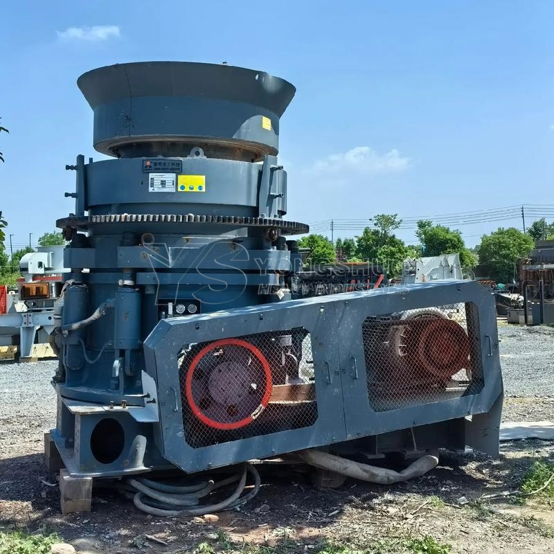 Construction Waste, Cement Block Cone Crusher