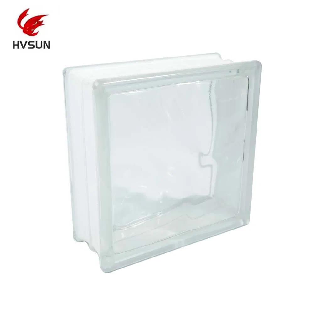 High Quality Hollow Inner Color Glass Block for Decoration