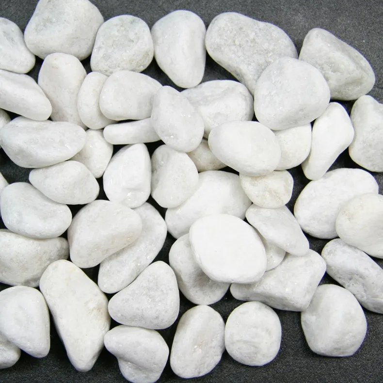 Top Quality White Pebble-Stone for Garden Landscape Decoration Outdoor Gravel Pebble Stone