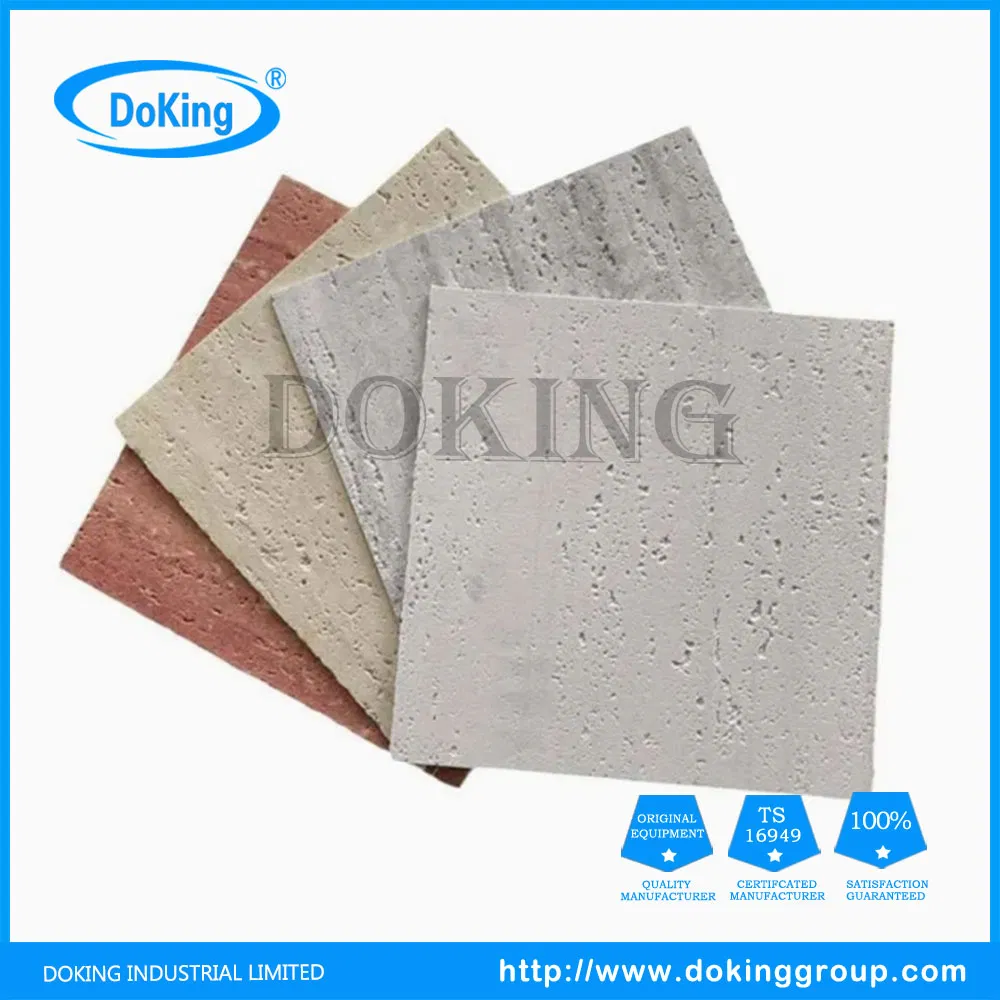 Home Decoration Environmental Materials Travertine Soft Stone Tile for Wall