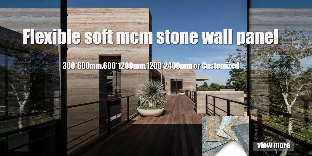 Flexible Stone Panel Banner