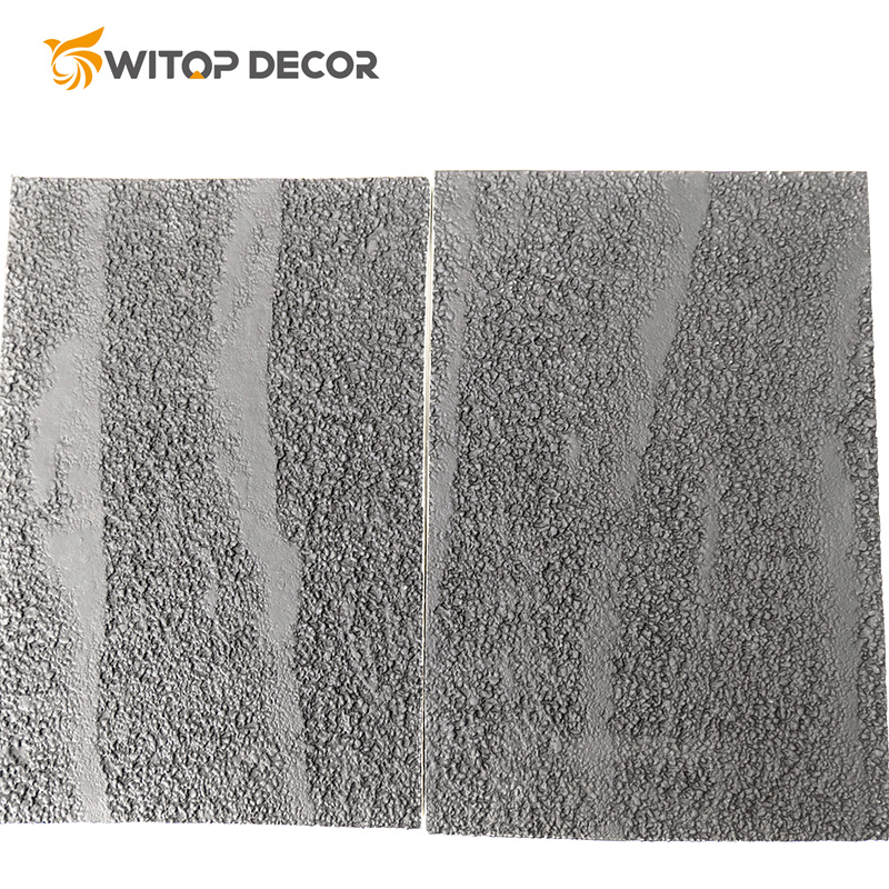 Sandstone Flexible PU Faux Stone Polyurethane Wall Panel for Exterior