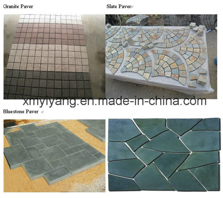 G654/G603/G684/G682/Grey/Black/Red/Yellow Granite/Basalt/Block/Cobble/Cube/Flag/Kerb/Paving Kerbstone for Landscaping/Garden/Outdoors