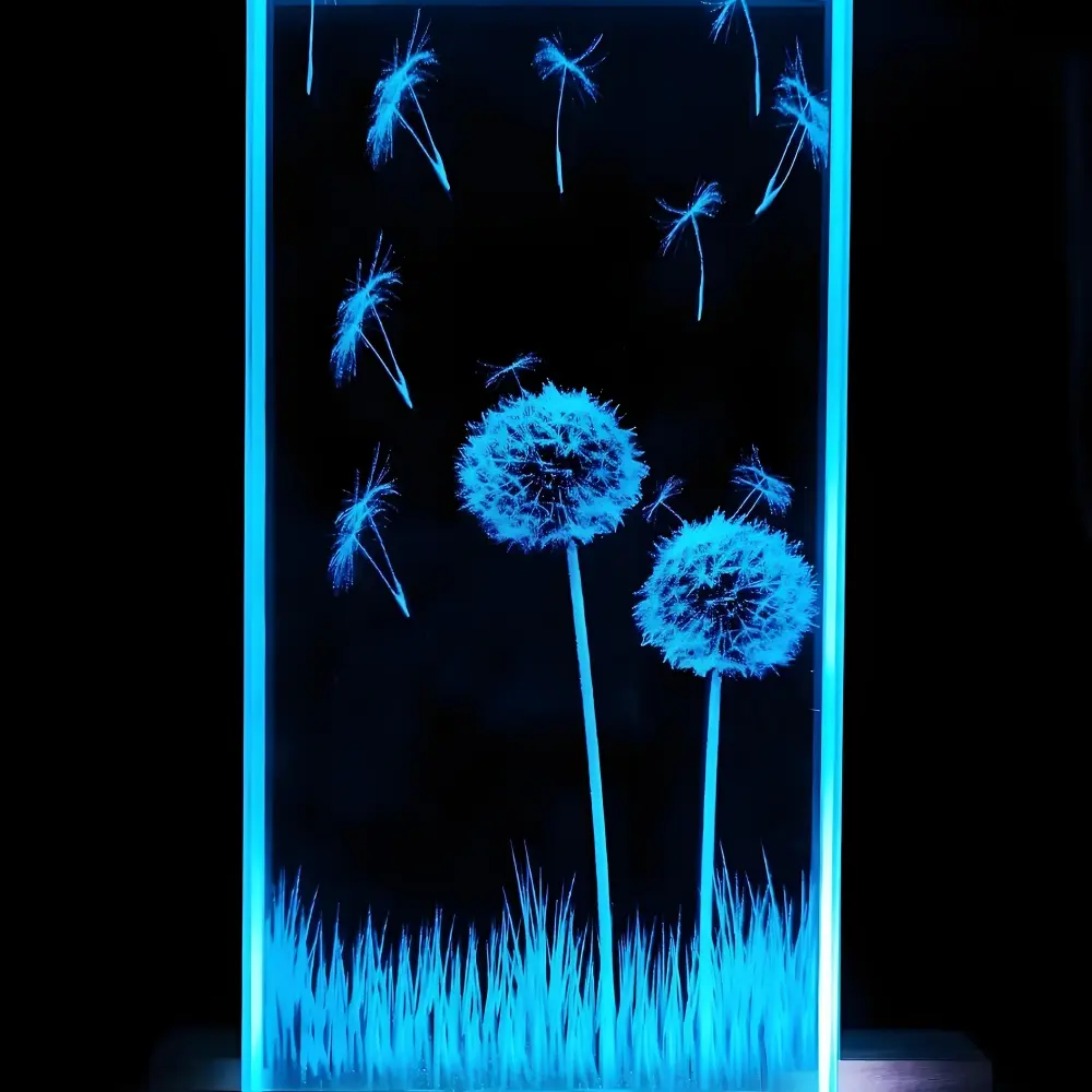 Custom Laser Internally Engraved Glass Companies, Product